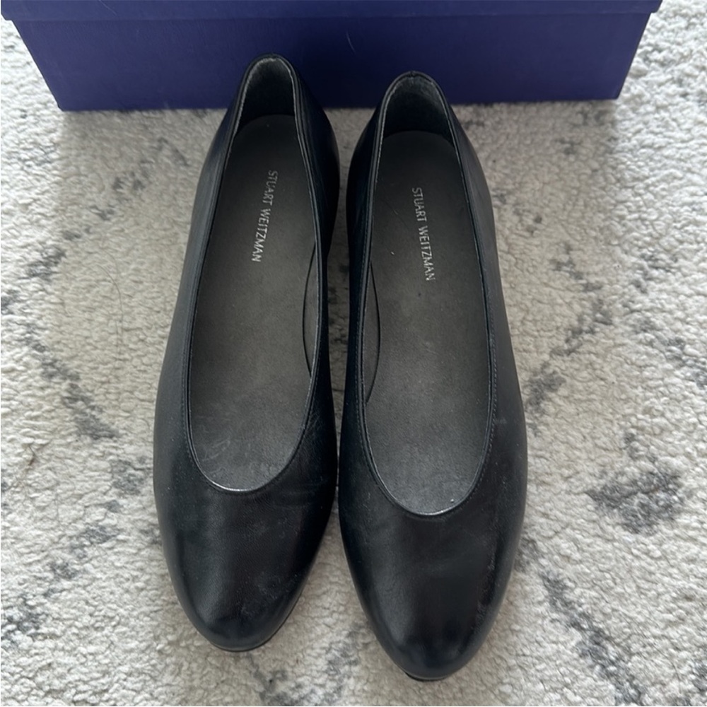 Stuart Weitzman Black Women's Shoes - Picture 4 of 6